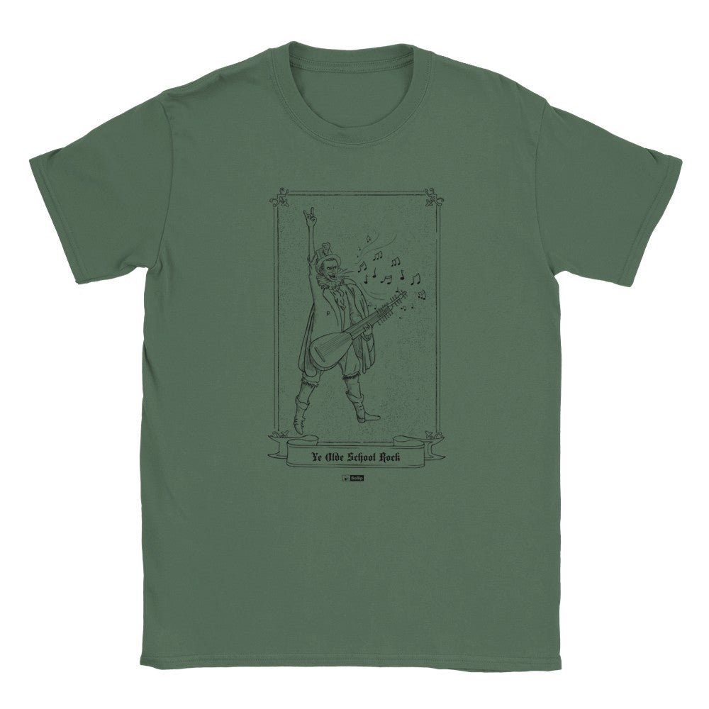 Ye Olde School Rock -  Unisex Crewneck T-Shirt