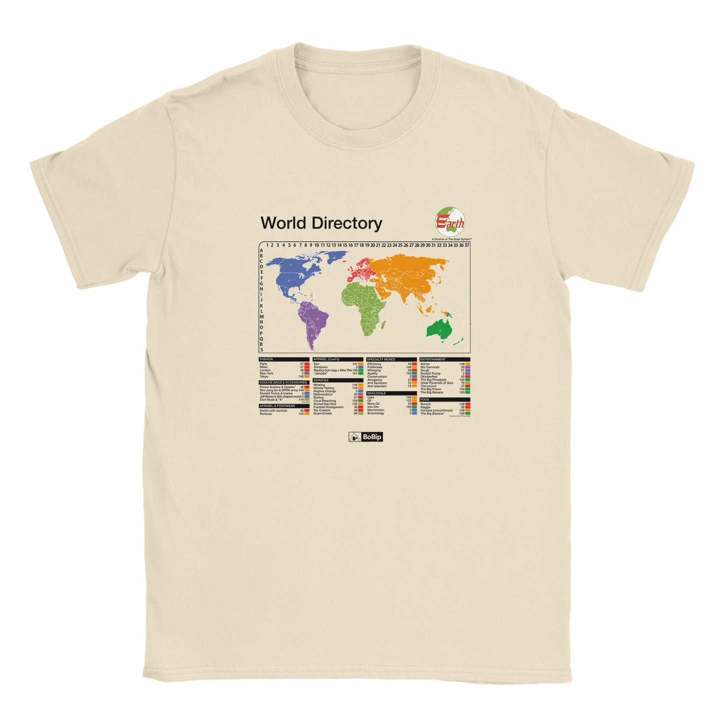 World DIrectory - Unisex Crewneck T-shirt