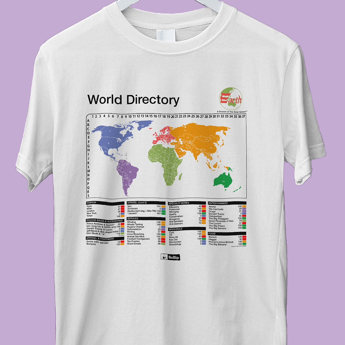 World Directory - Unisex T-shirt