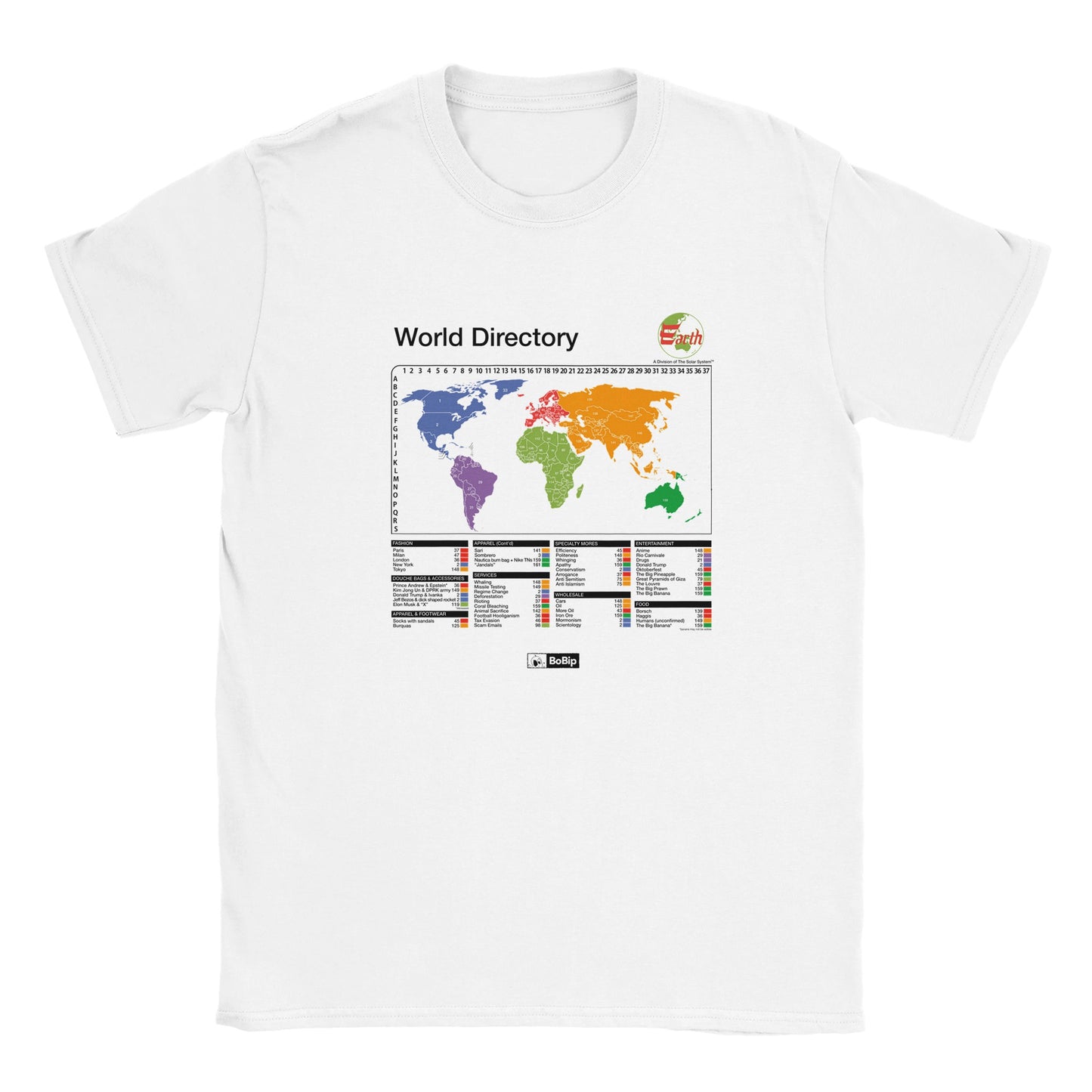 World DIrectory - Unisex Crewneck T-shirt